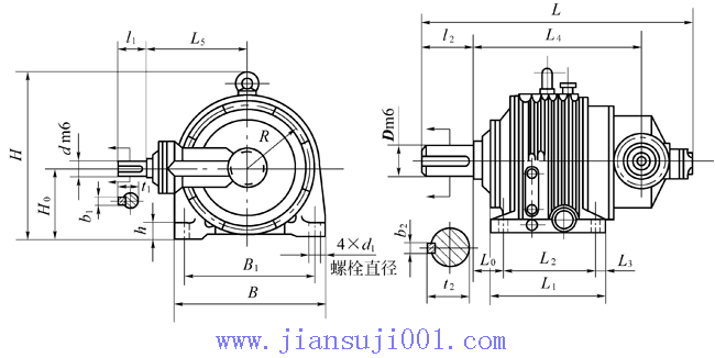 NGW-S型行星齒輪減速機(JB3723-84)